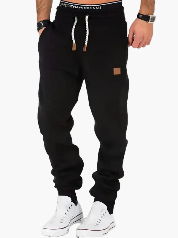 Herr Joggingbyxor Sportiga Loungewear Fritidsstil