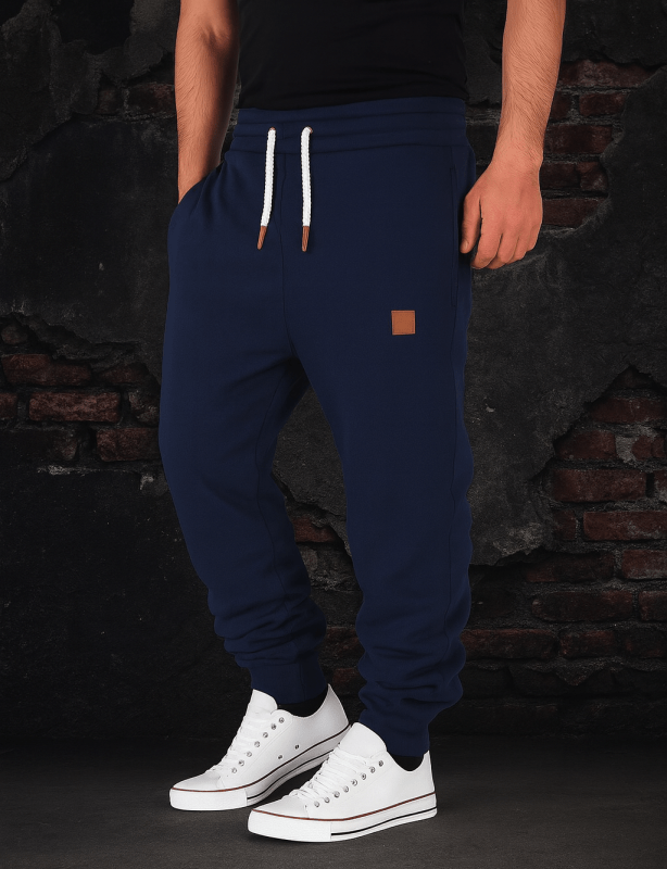 Herr Joggingbyxor Sportiga Loungewear Fritidsstil
