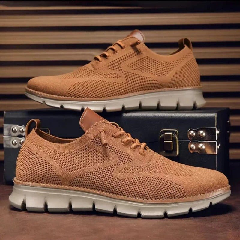 Herr Sneakers Sportig Låg Profil Vardagsstil