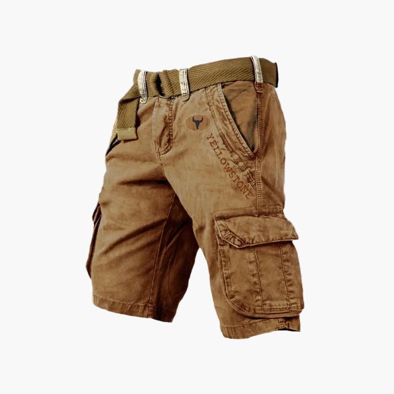 Herrarnas klassiska cargoshorts för utomhusaktiviteter och vardag
