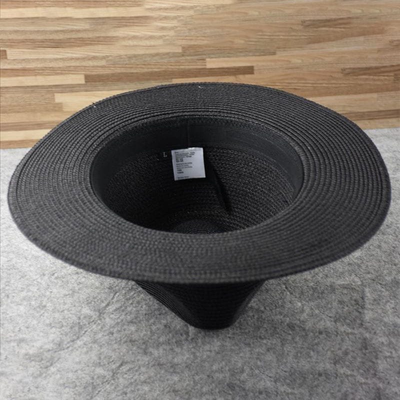 Unisex Sommarhatt i Halm med Brev, Flera Färger