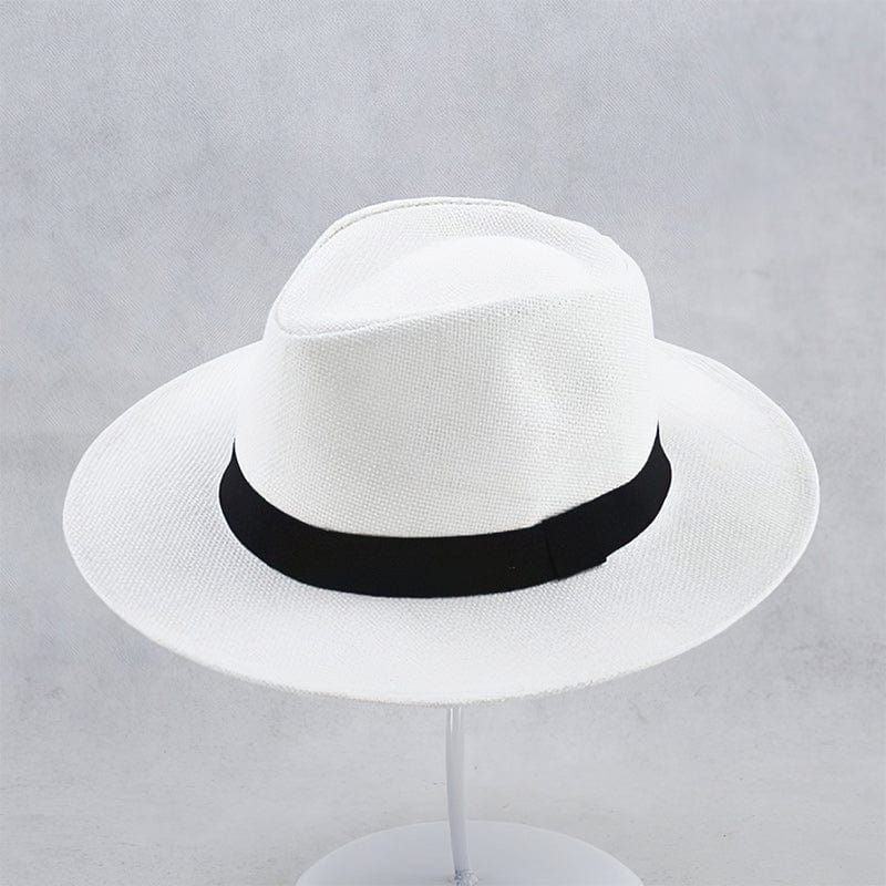 Unisex Sommarhatt i Halm med Brev, Flera Färger