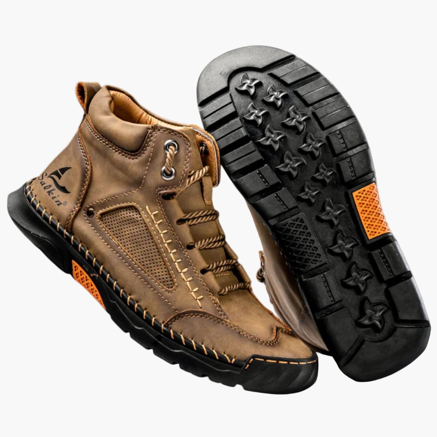 Herr Sneakers Boots – Trendiga fritidsskor med halksäker sula och modern design