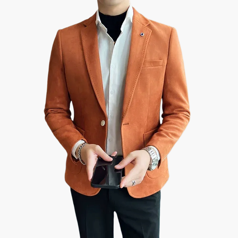 Herr Elegant Kavaj Slim Fit – Perfekt för Fest & Affär