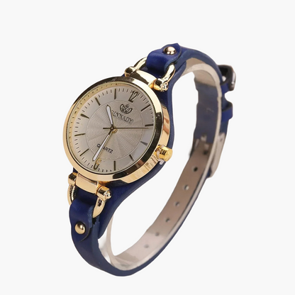 Damklocka vintage stil elegant vardagsur quartz