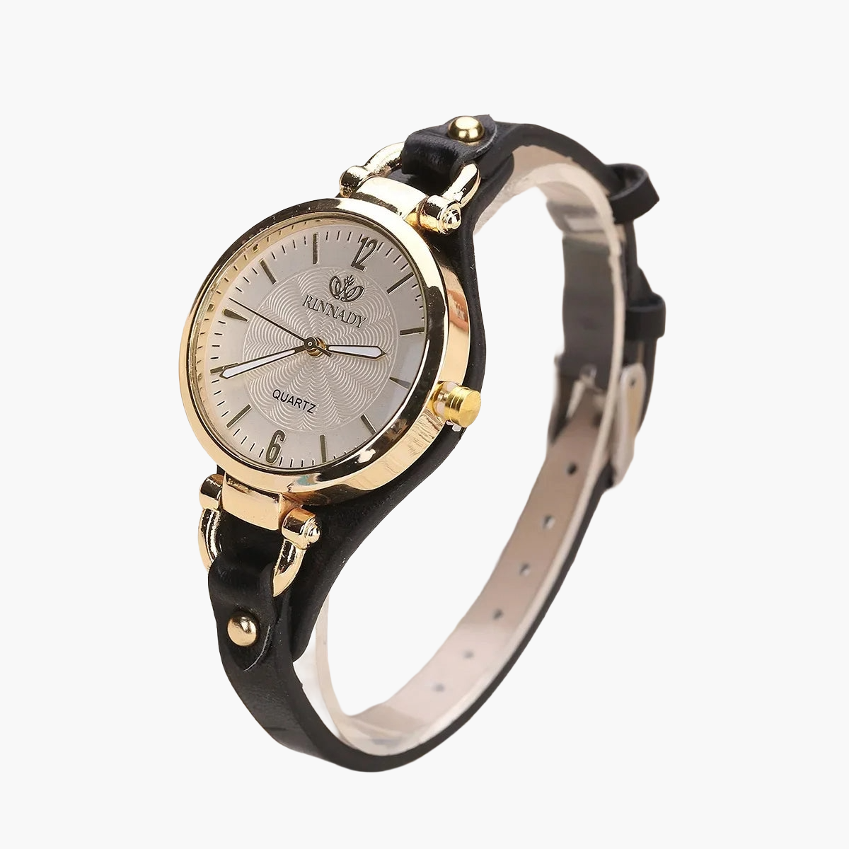 Damklocka vintage stil elegant vardagsur quartz