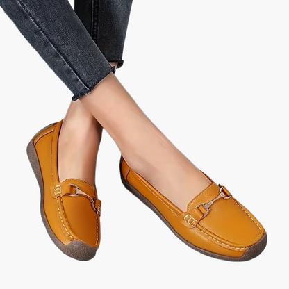 Damloafers med elegant spänne – Bekväma och stilrena vardagsskor för kvinnor