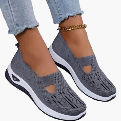 Dam Sneakers Ortopediska Andningsbara Halkfria Vardags- och Träningsskor