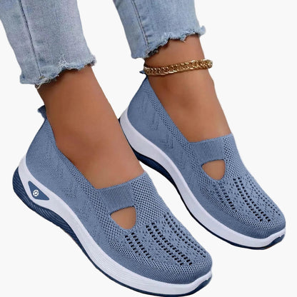 Dam Sneakers Ortopediska Andningsbara Halkfria Vardags- och Träningsskor