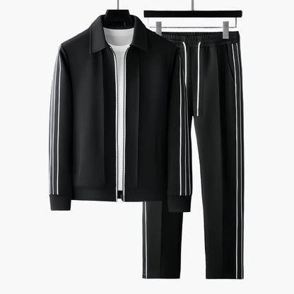 Herrarnas sportiga tracksuit-set för träning och fritid – modern atletisk stil
