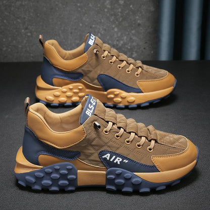 Herr Sneakers Sportiga Vardagsskor med Modern Design och Extra Komfort