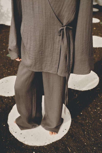 Mikasa - Set med Kimono Stil för Kvinnor