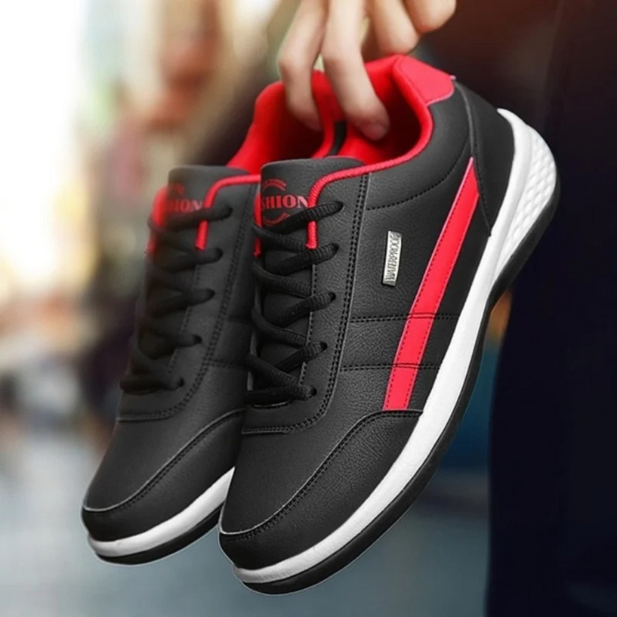 Herrsneaker med ortopedisk komfort och stil – Vardagssko för promenader och fritid