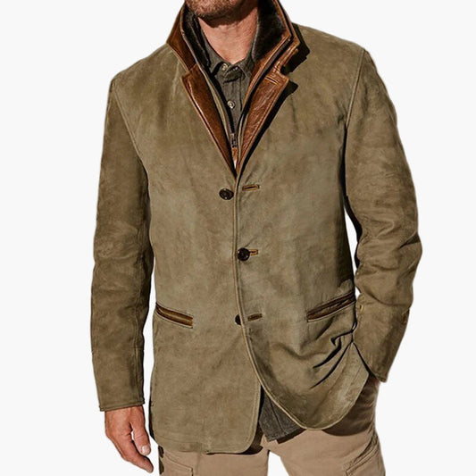 Herrjacka Vintage Stil – Klassisk och Elegant för Höst och Vinter