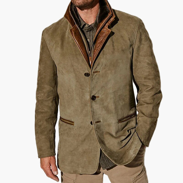 Herrjacka Vintage Stil – Klassisk och Elegant för Höst och Vinter