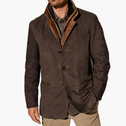 Herrjacka Vintage Stil – Klassisk och Elegant för Höst och Vinter