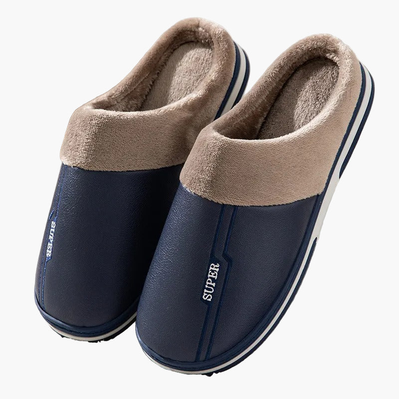 Herrtofflor Sportig Quiltad Design – Vardagsrum & Inomhus Komfort