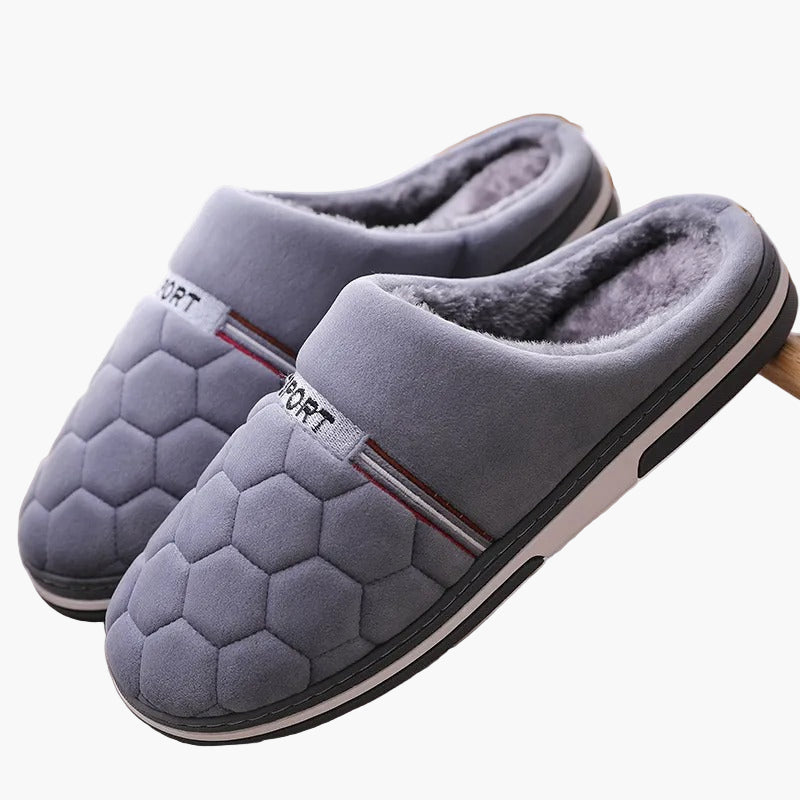 Herrtofflor Sportig Quiltad Design – Vardagsrum & Inomhus Komfort