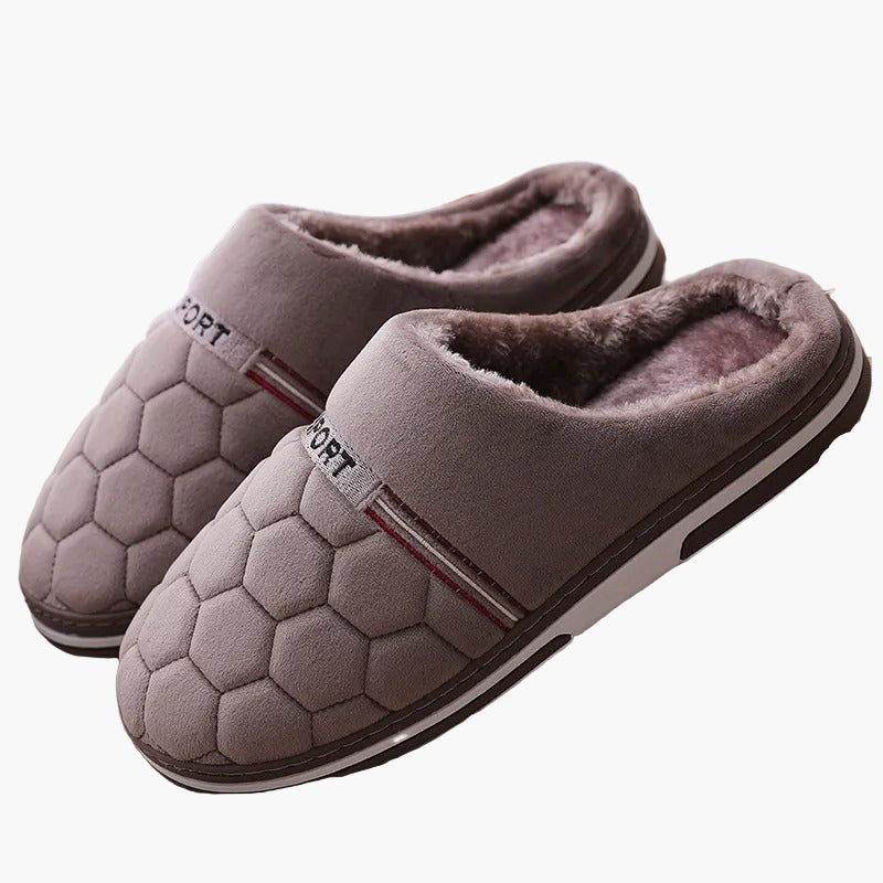 Herrtofflor Sportig Quiltad Design – Vardagsrum & Inomhus Komfort