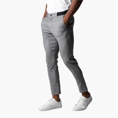 Herr Slim Fit Chinos – Modernt Stilrena Byxor för Arbete och Fritid