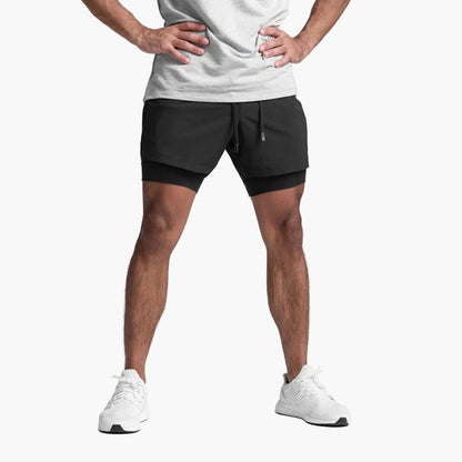 Herr Fitnessshorts Träningsshorts Lättvikt Flexibel Sportstil