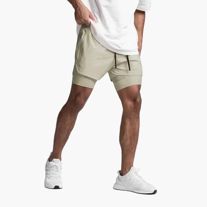 Herr Fitnessshorts Träningsshorts Lättvikt Flexibel Sportstil