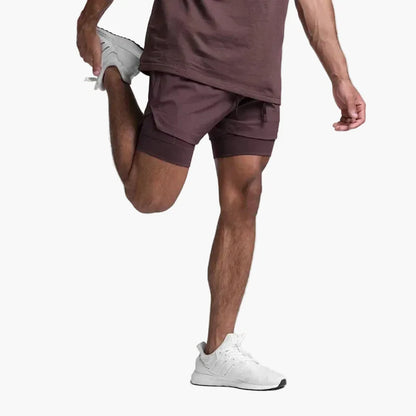 Herr Fitnessshorts Träningsshorts Lättvikt Flexibel Sportstil