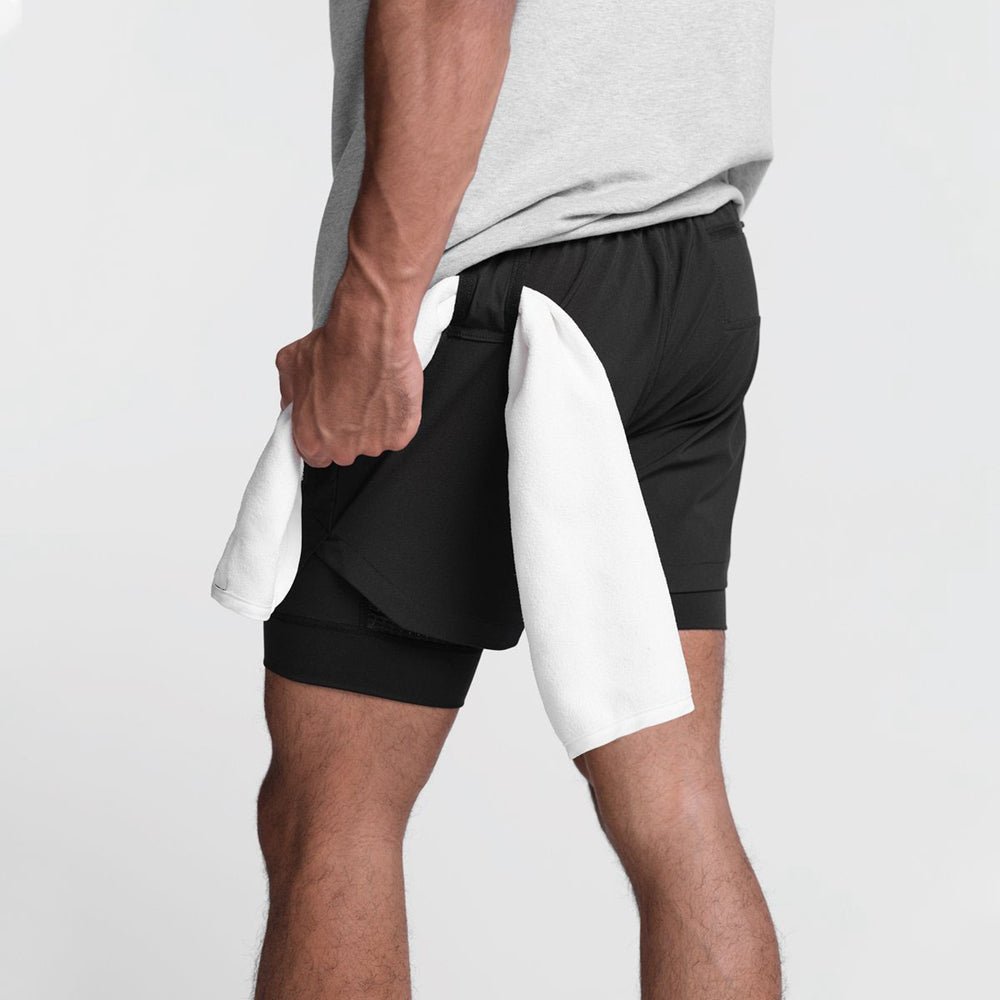 Herr Fitnessshorts Träningsshorts Lättvikt Flexibel Sportstil
