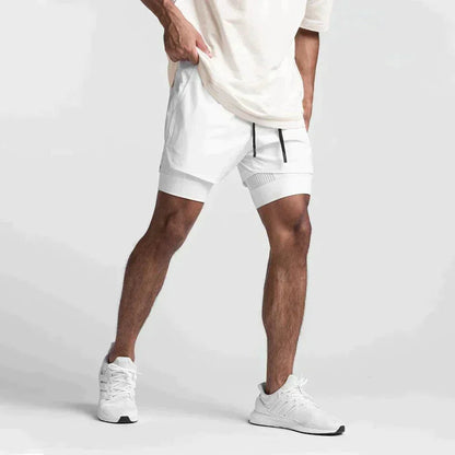 Herr Fitnessshorts Träningsshorts Lättvikt Flexibel Sportstil