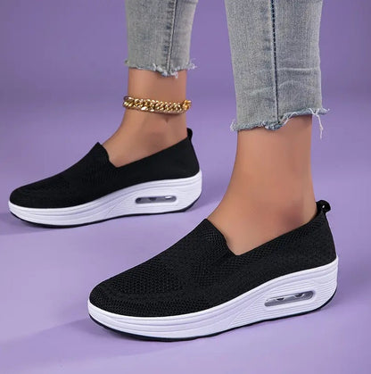 Damskor slip-on sneakers för komfort och vardag – ergonomisk design och stödjande sula