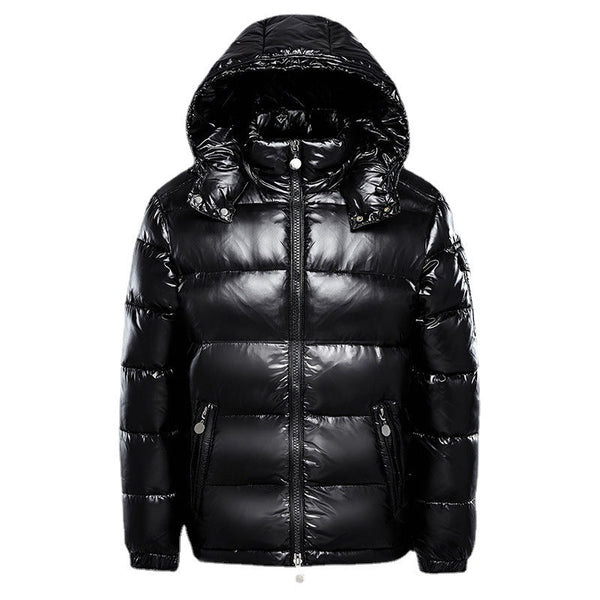 Herr Pufferjacka Vinter Modern Varm Outdoor Stil