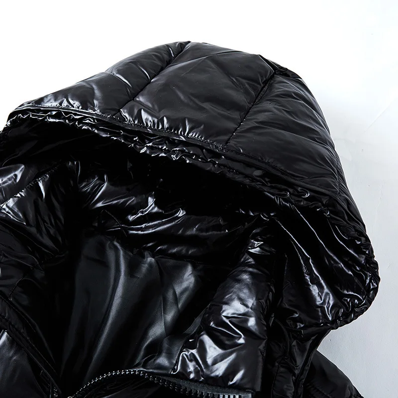 Herr Pufferjacka Vinter Modern Varm Outdoor Stil