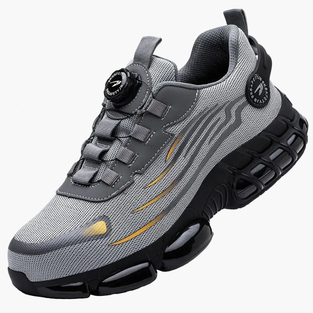 Herr Sneakers Sportiga Arbets- och Fritidsskor med Dämpning och Modern Design
