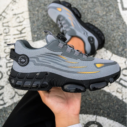 Herr Sneakers Sportiga Arbets- och Fritidsskor med Dämpning och Modern Design