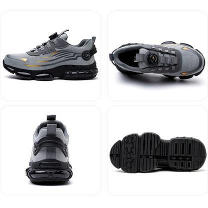 Herr Sneakers Sportiga Arbets- och Fritidsskor med Dämpning och Modern Design