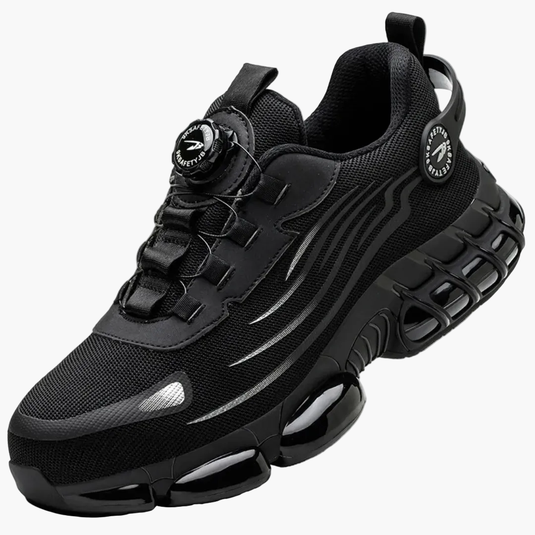 Herr Sneakers Sportiga Arbets- och Fritidsskor med Dämpning och Modern Design