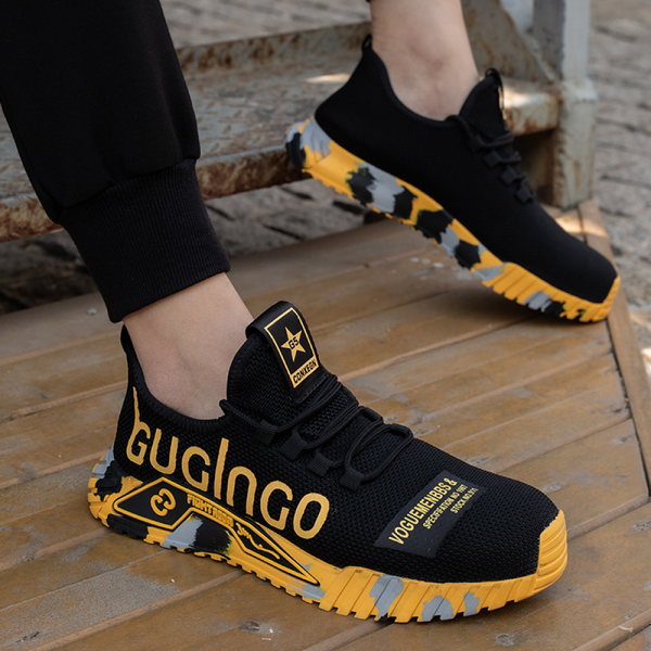 Herr Sneakers Sportskor Arbets- och Fritidsskor med Modern Design