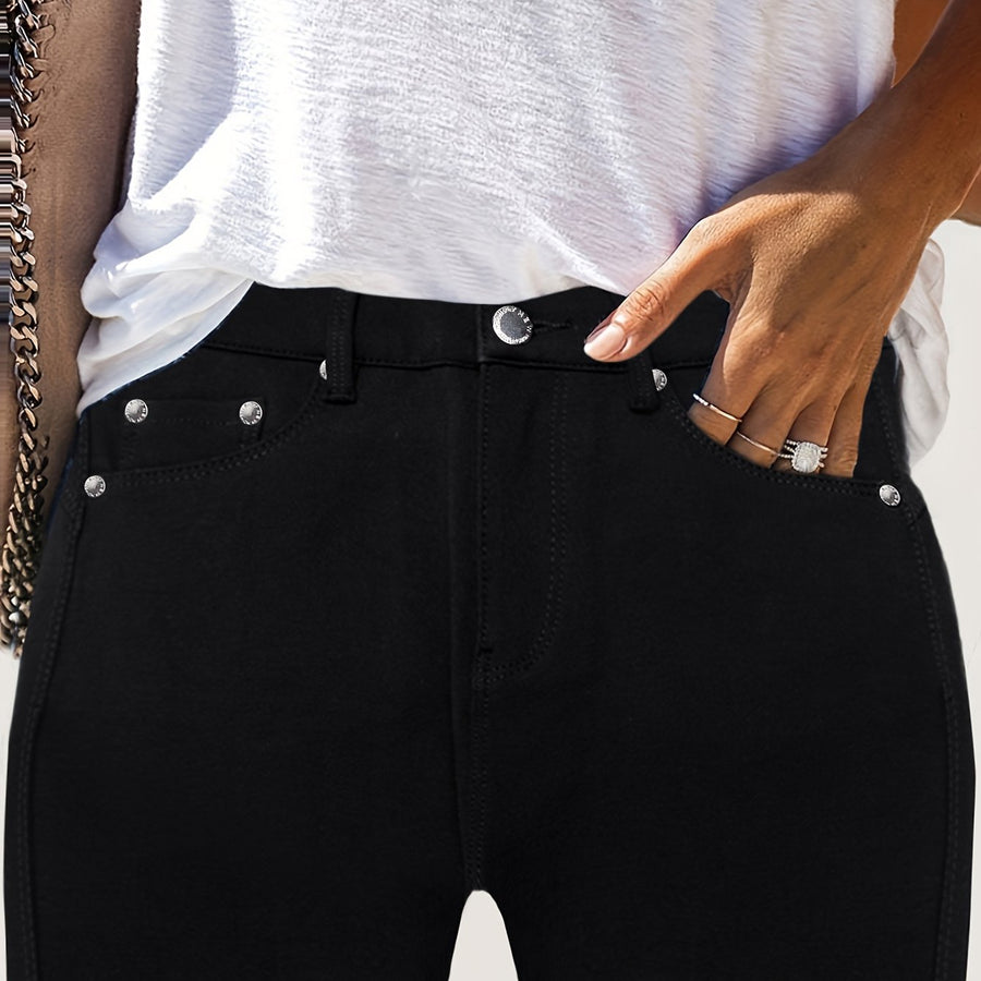 Sofia - Högmidjade Stretchjeans