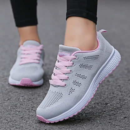 Dam Sneakers Sportiga Vardagsskor och Träningsskor för Aktiv Livsstil