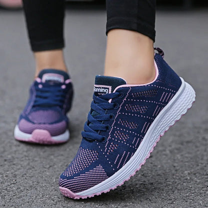 Dam Sneakers Sportiga Vardagsskor och Träningsskor för Aktiv Livsstil