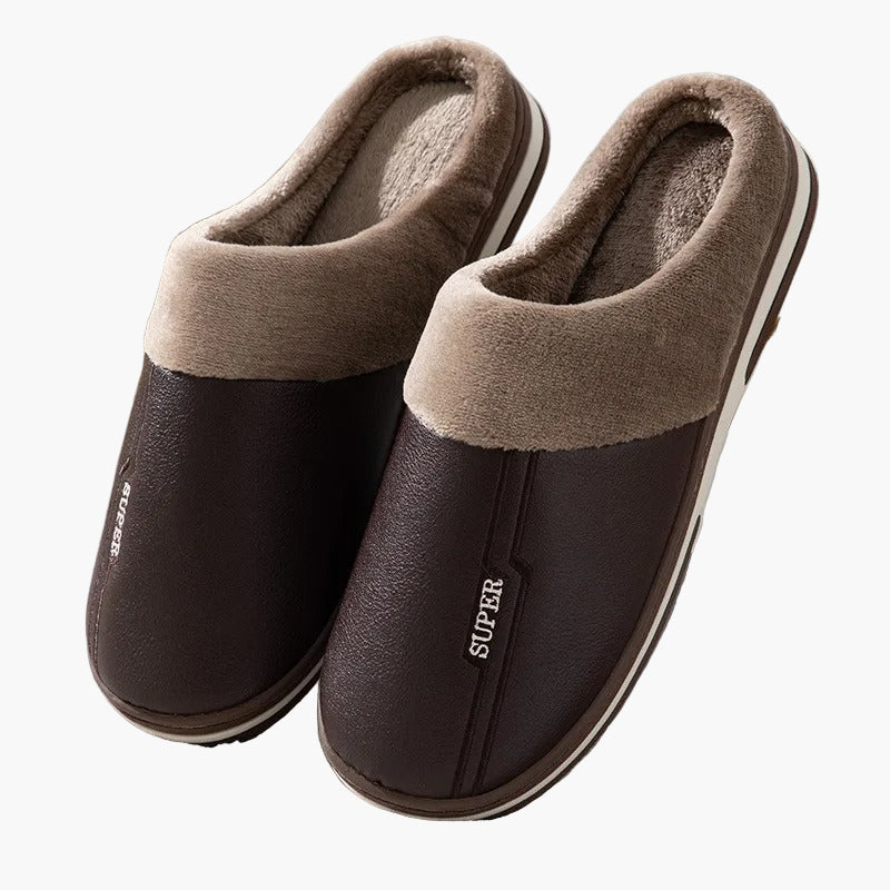 Herrtofflor Sportig Quiltad Design – Vardagsrum & Inomhus Komfort